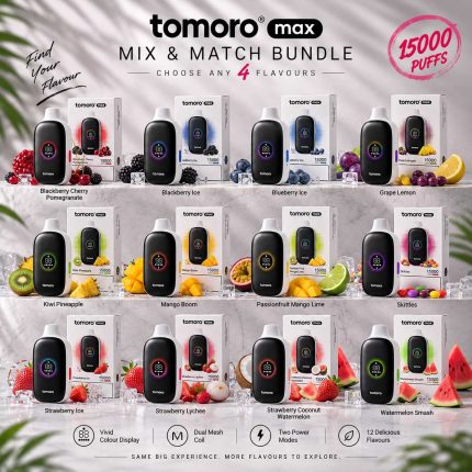 TOMORO Max 15000 Puffs Mix & Match Bundle