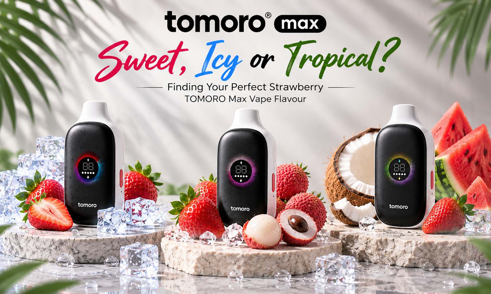Tomoro Max Strawberry Flavours